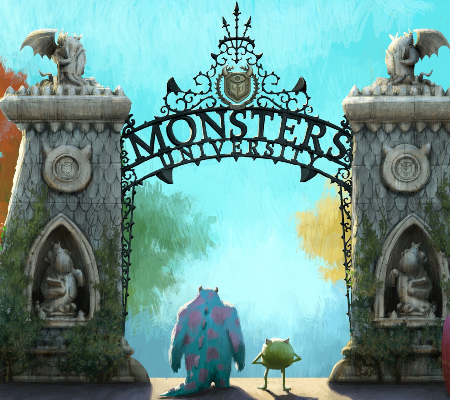 Screenshot №1 pro téma Monsters University 1440x1280