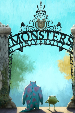 Monsters University wallpaper 320x480