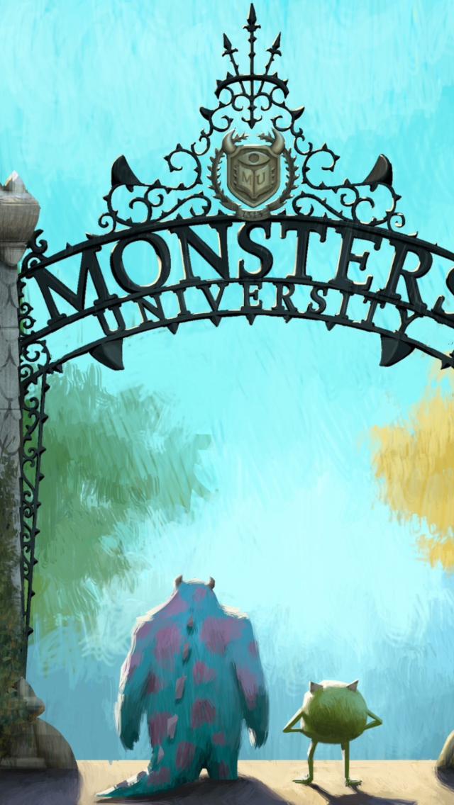 Das Monsters University Wallpaper 640x1136