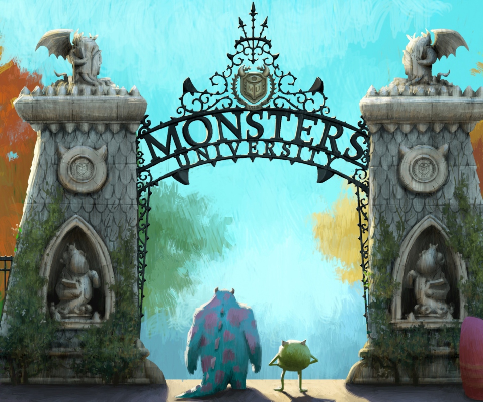 Monsters University wallpaper 960x800