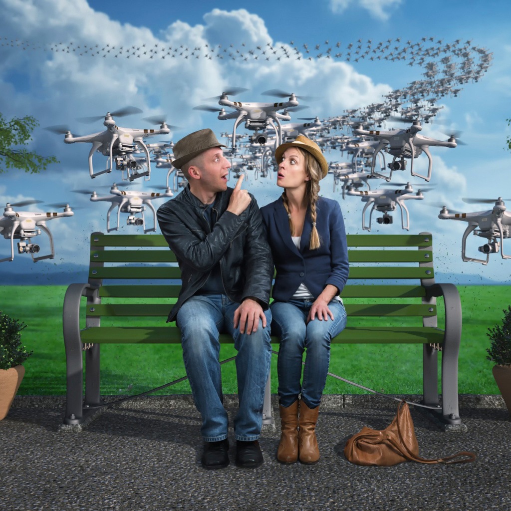 Quadcopters spies wallpaper 1024x1024