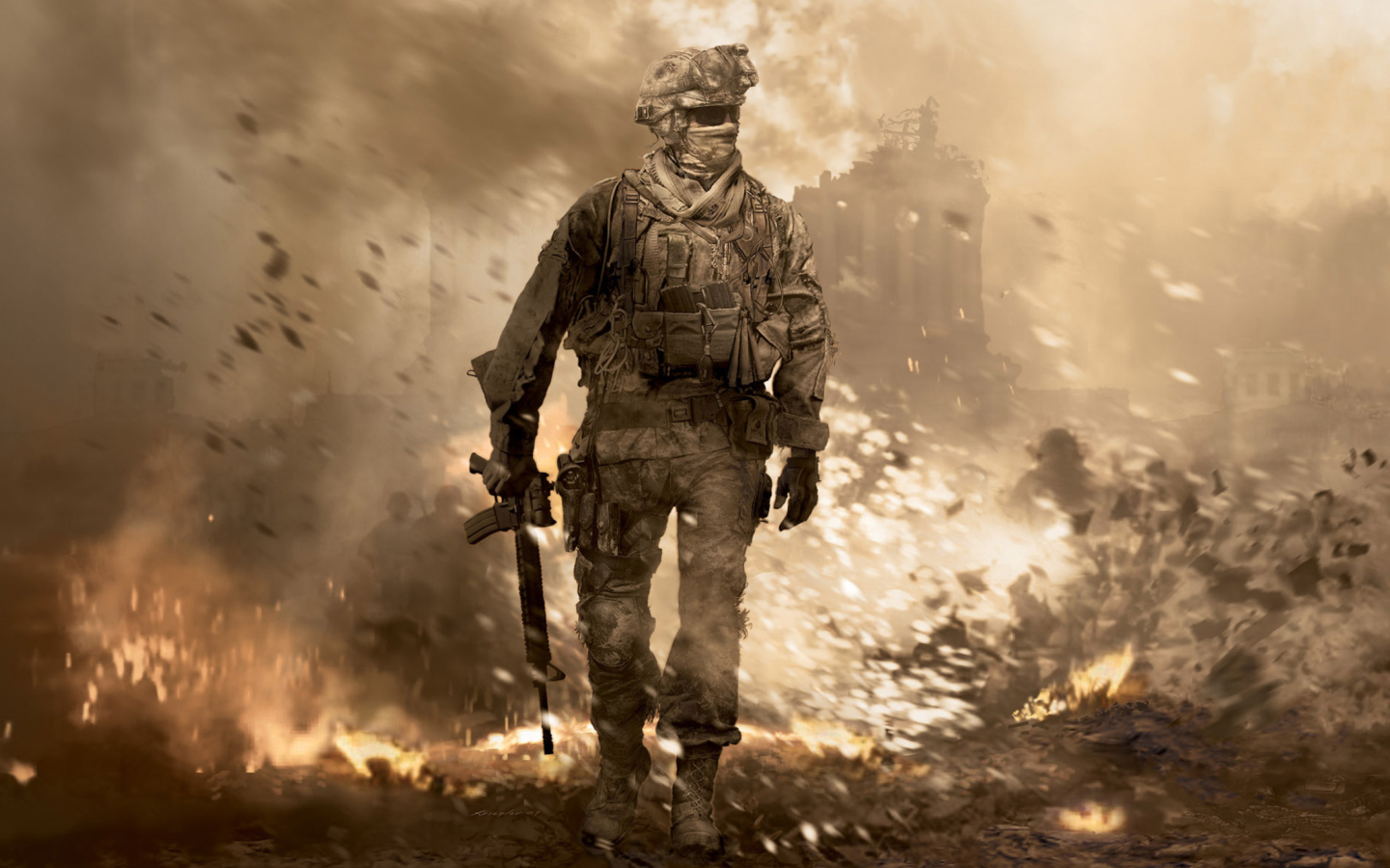 Das Call of Duty: Modern Warfare 2 Wallpaper 1440x900