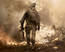 Das Call of Duty: Modern Warfare 2 Wallpaper 220x176
