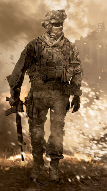 Das Call of Duty: Modern Warfare 2 Wallpaper 360x640