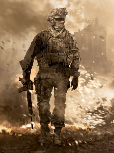Screenshot №1 pro téma Call of Duty: Modern Warfare 2 480x640