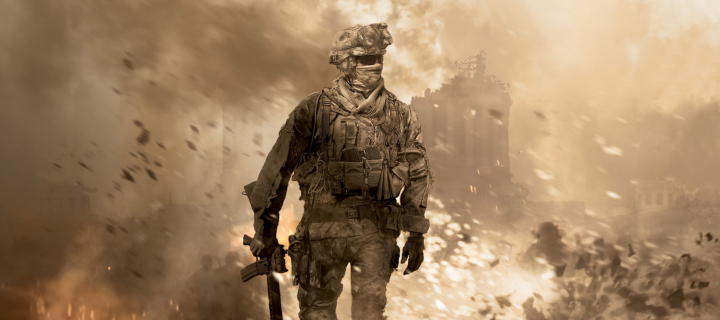 Das Call of Duty: Modern Warfare 2 Wallpaper 720x320