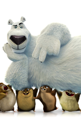 Fondo de pantalla Norm Of The North Animation Movie 320x480