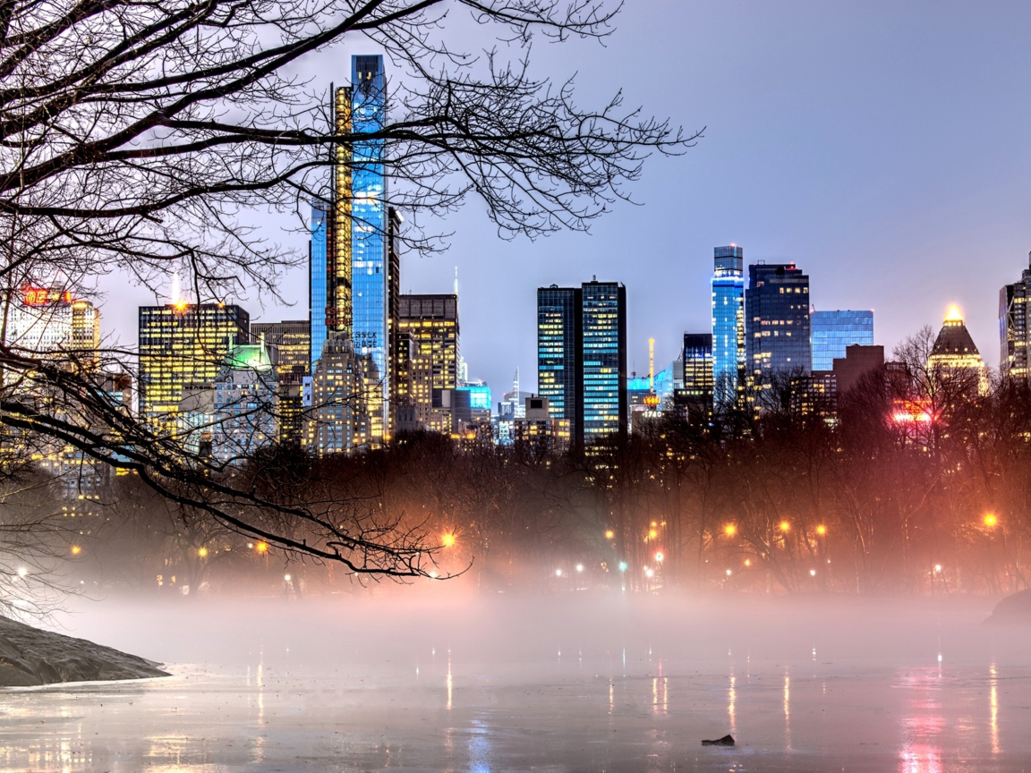 Sfondi Manhattan View From Central Park 1152x864