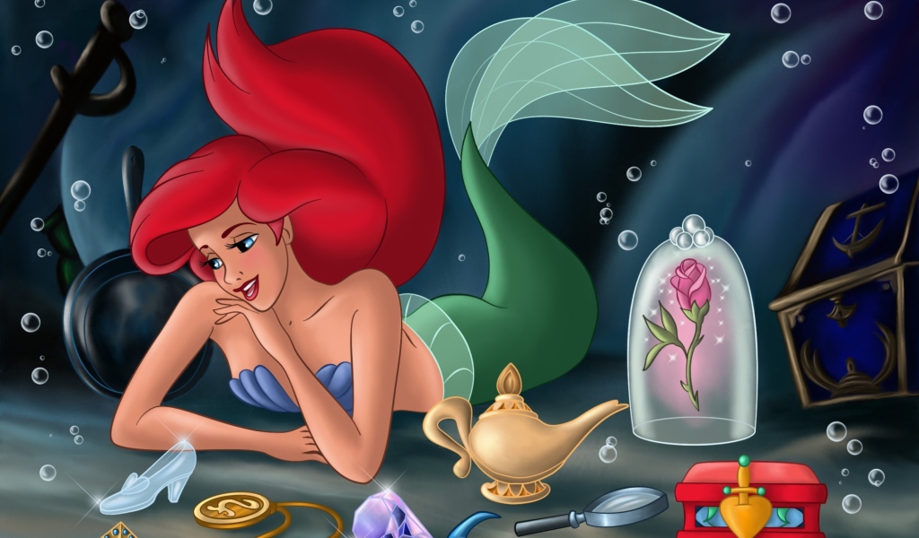 Fondo de pantalla The Little Mermaid 1024x600
