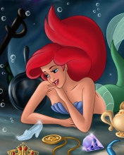 Обои The Little Mermaid 176x220