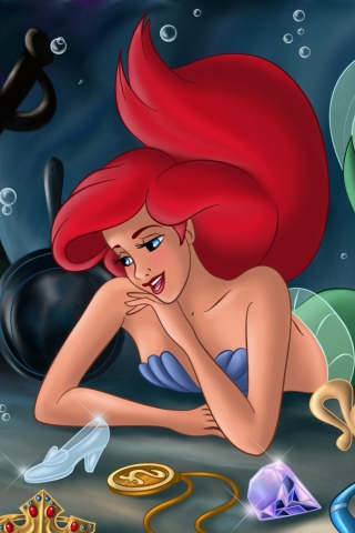 Fondo de pantalla The Little Mermaid 320x480