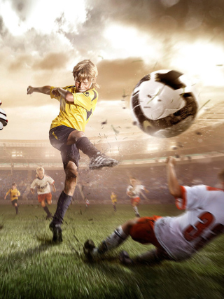 Football Goal sfondi gratuiti per Nokia X1-00