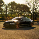 Audi A7 Sportback Vossen Black screenshot #1 128x128
