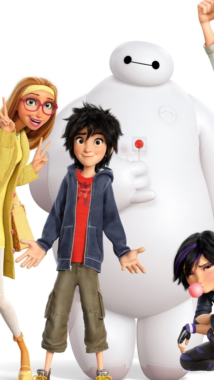 Обои Big Hero 6 750x1334