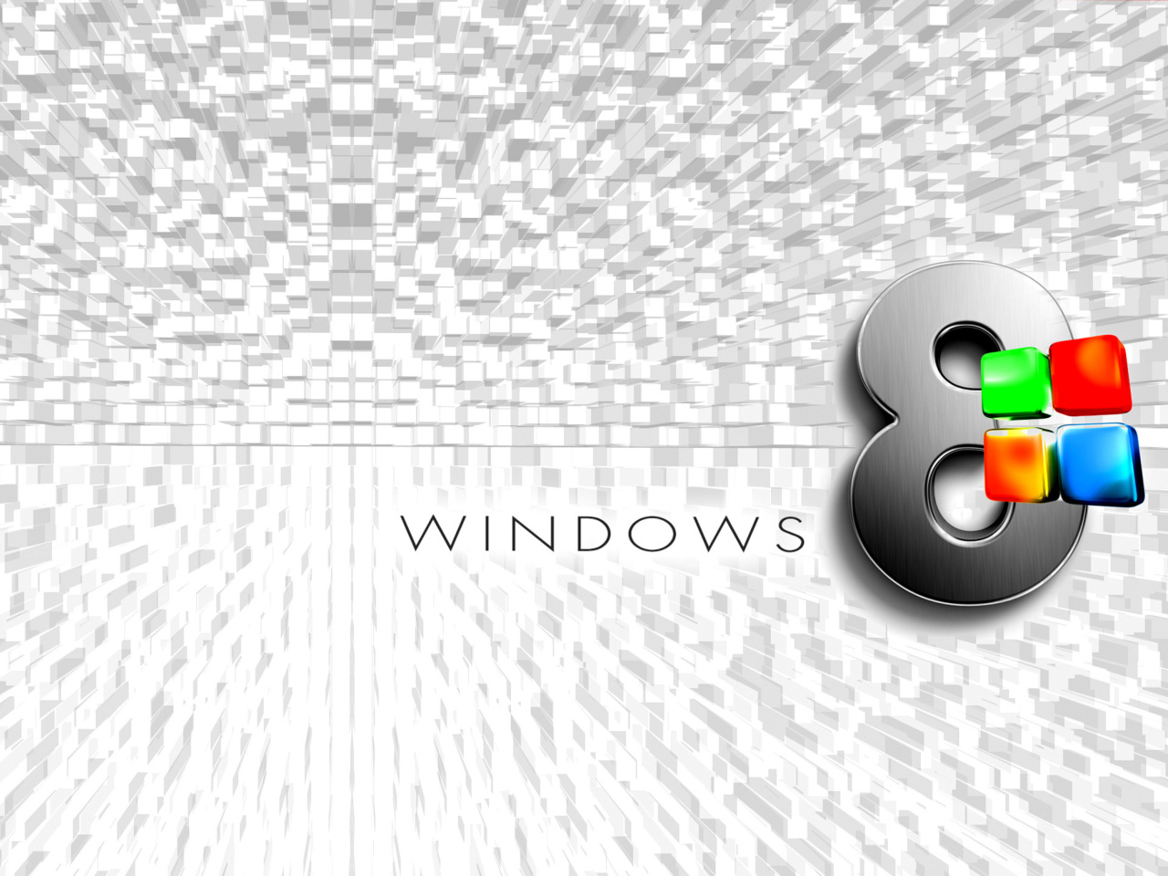 Screenshot №1 pro téma Windows 8 Logo Wallpaper 1280x960