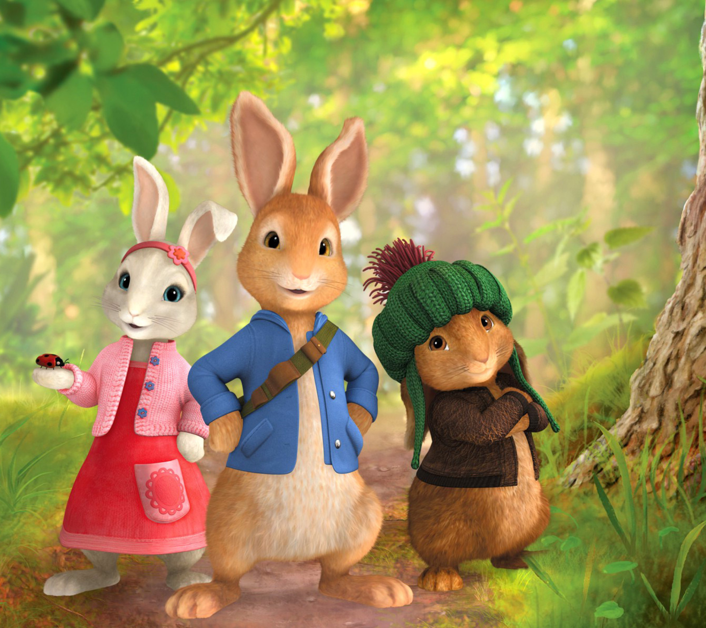 Screenshot №1 pro téma The Tale of Peter Rabbit 1440x1280