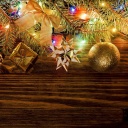 New Year Decorations wallpaper 128x128