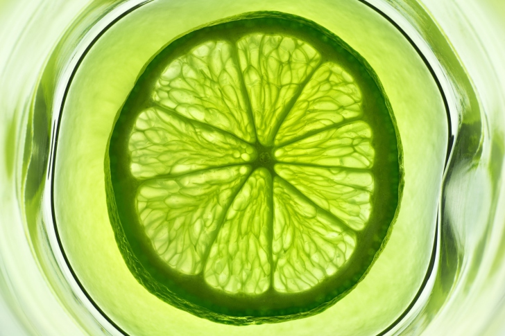 Das Lime Citrus Fruit Wallpaper