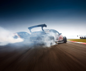 Fondo de pantalla Mazda Rx-8 Drift 176x144