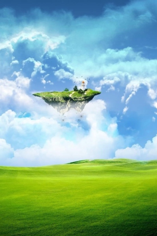 Fondo de pantalla Spring Fairy Land 320x480