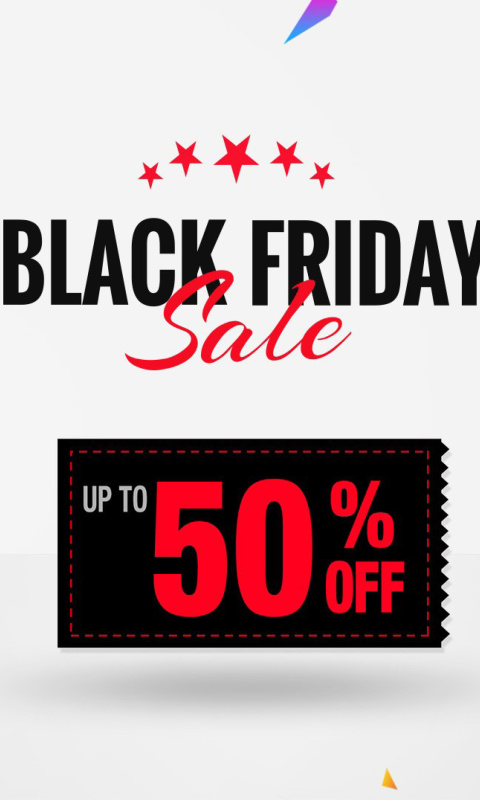 Sfondi Black Friday 480x800