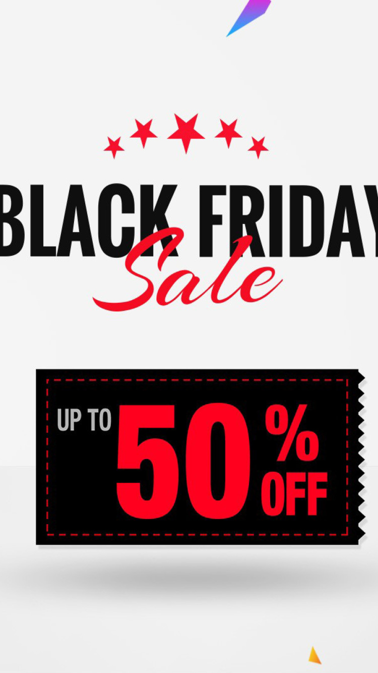 Sfondi Black Friday 750x1334