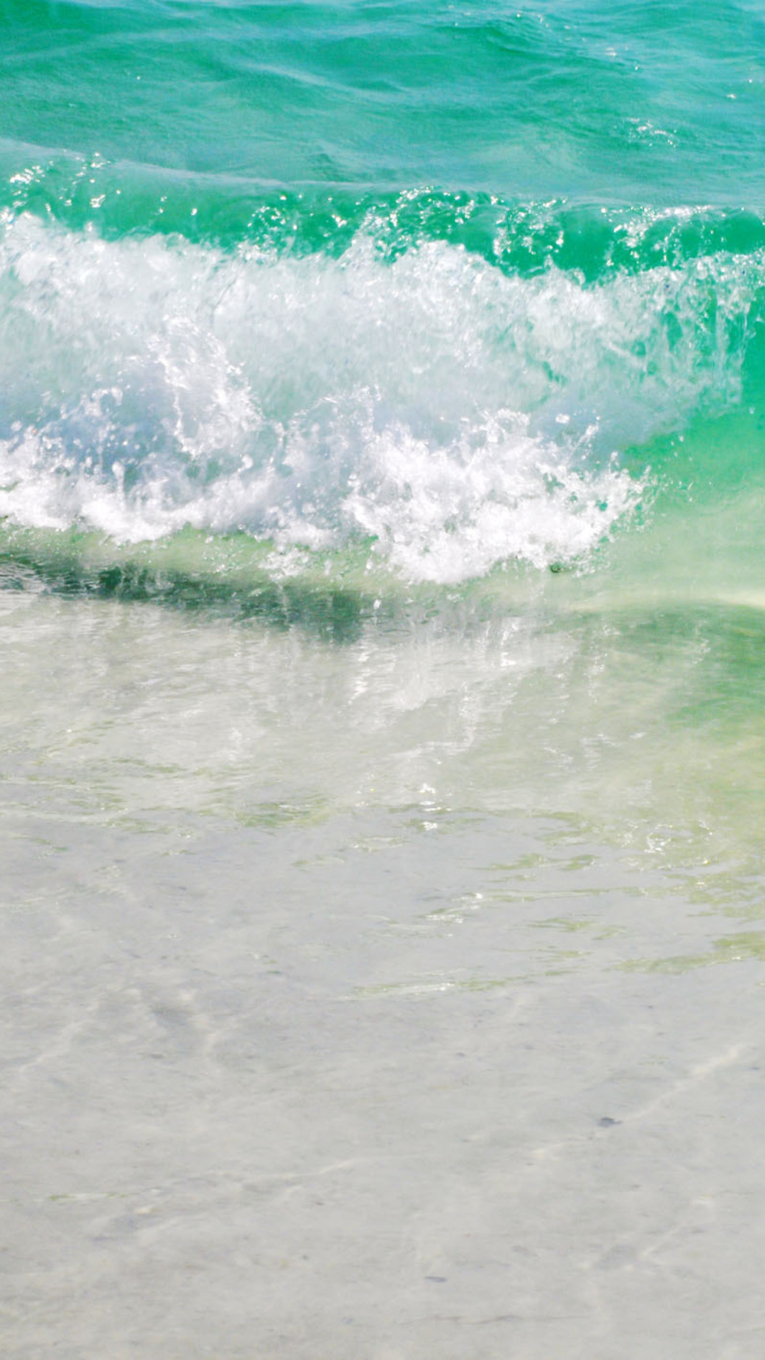 Das Turquoise Waves Wallpaper 1080x1920