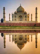 Taj Mahal India screenshot #1 132x176