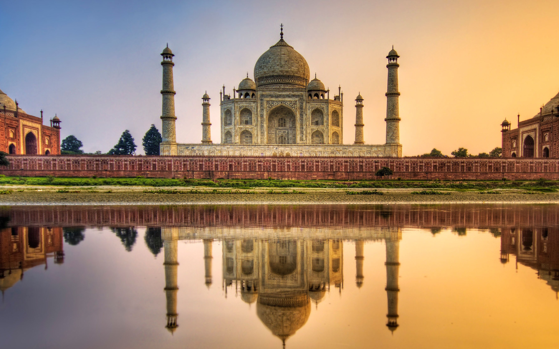 Taj Mahal India screenshot #1 1920x1200