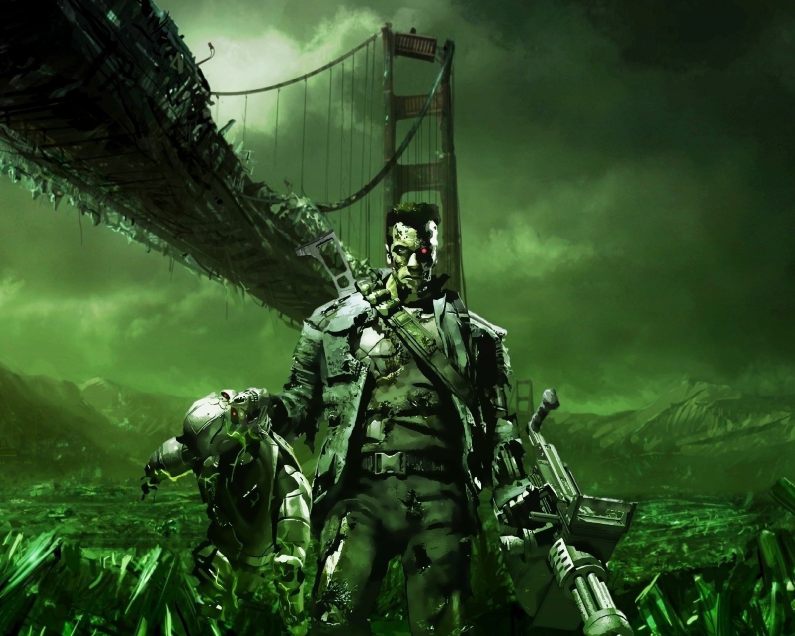 Fondo de pantalla Terminator 4 1600x1280