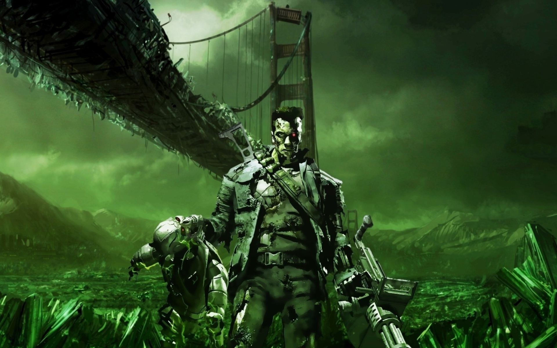 Das Terminator 4 Wallpaper 1920x1200