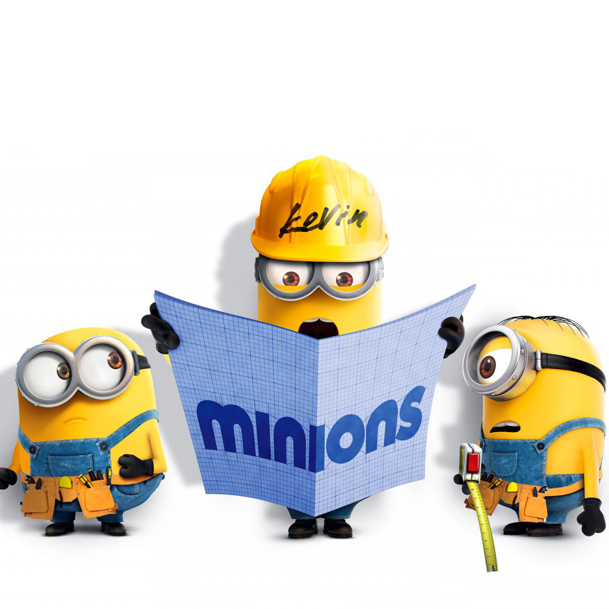 Fondo de pantalla Minions 2048x2048