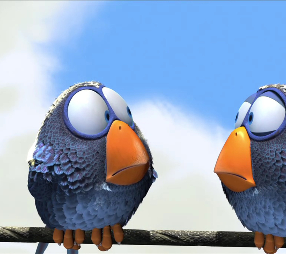 Обои Angry Bird 1080x960