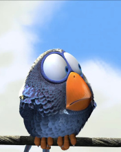 Screenshot №1 pro téma Angry Bird 176x220