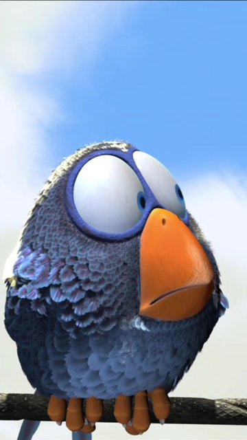 Fondo de pantalla Angry Bird 360x640