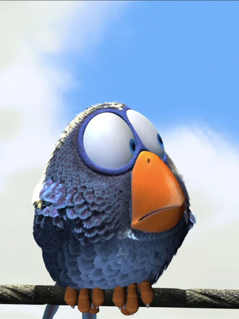 Angry Bird screenshot #1 480x640