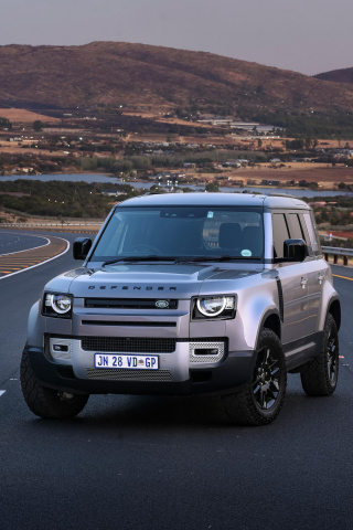 Das 2020 Land Rover Defender 110 P400 Wallpaper 320x480