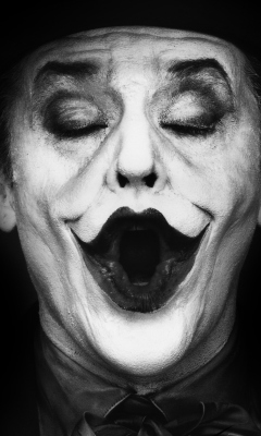Sfondi The Joker Jack Nicholson 240x400