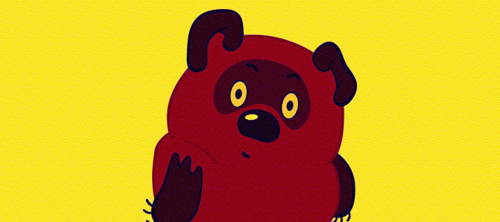 Sfondi Russian Cartoon Character Winnie Pooh 720x320