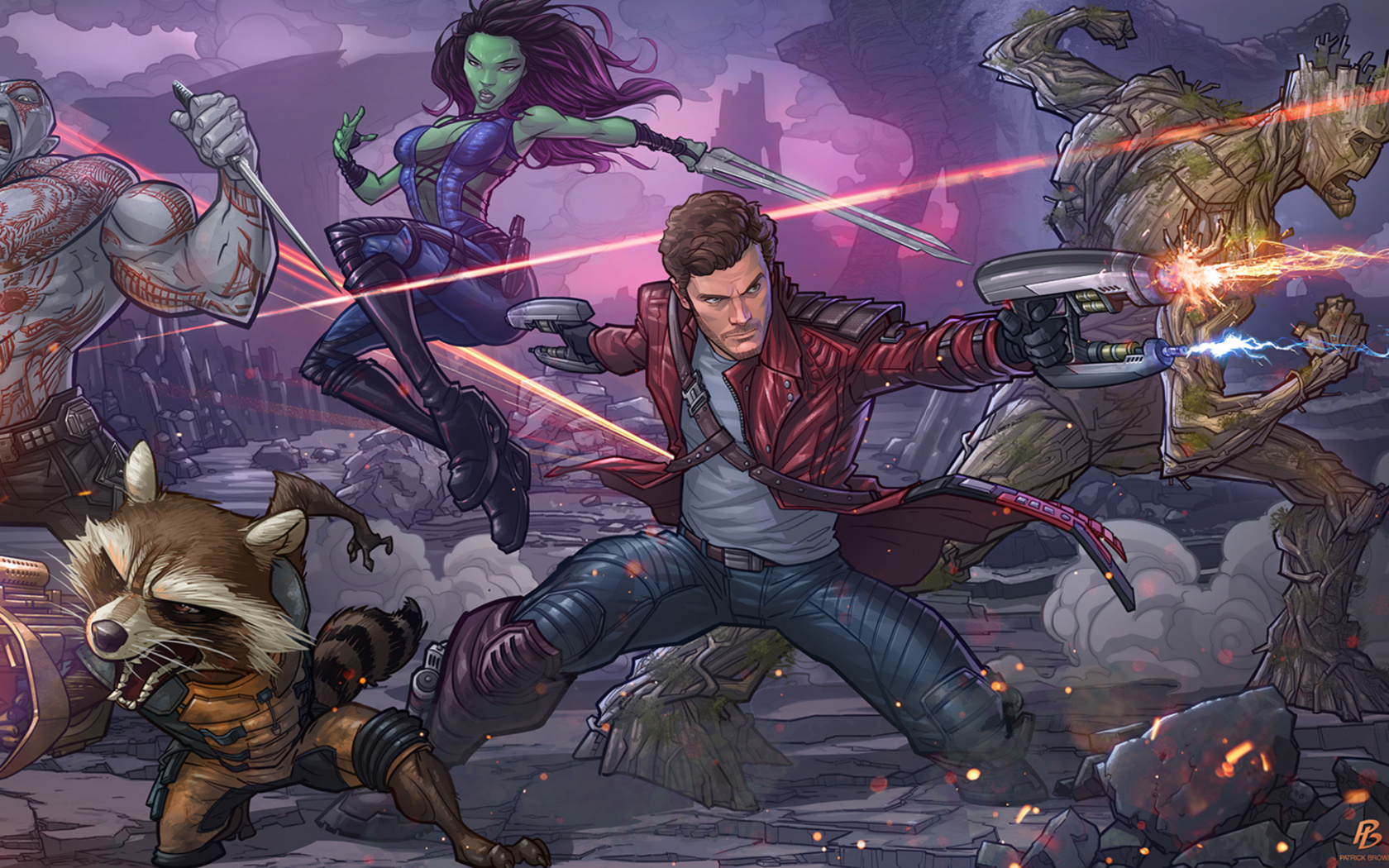 Sfondi Guardians of the Galaxy 1680x1050