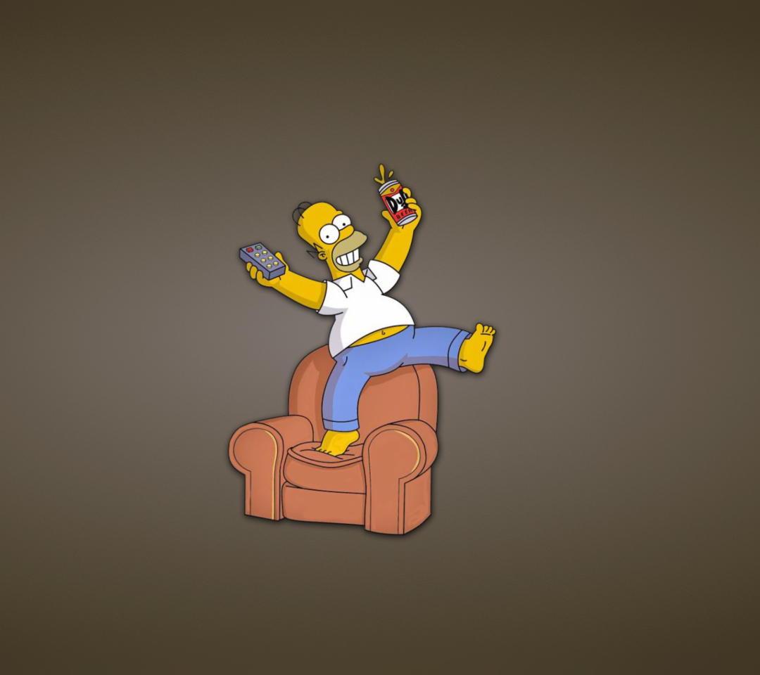 Das Homer Simpson Wallpaper 1080x960