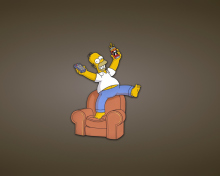 Das Homer Simpson Wallpaper 220x176
