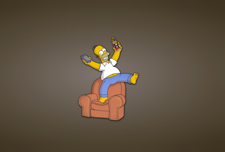 Fondo de pantalla Homer Simpson