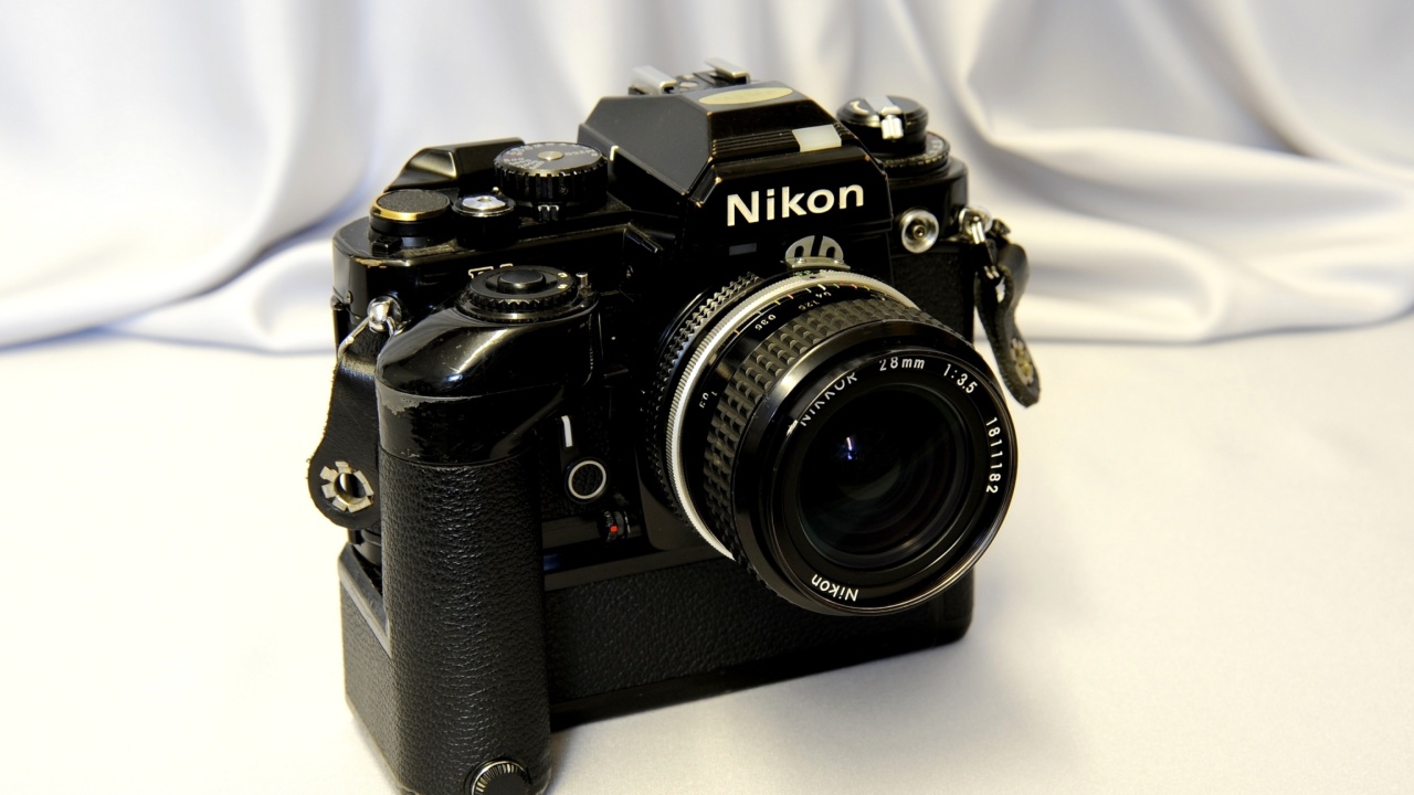 Nikon FA Single lens Reflex Camera wallpaper 1280x720