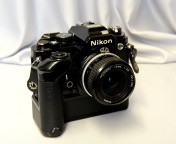 Nikon FA Single lens Reflex Camera wallpaper 176x144