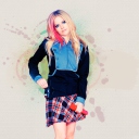 Sfondi Avril Lavigne 128x128