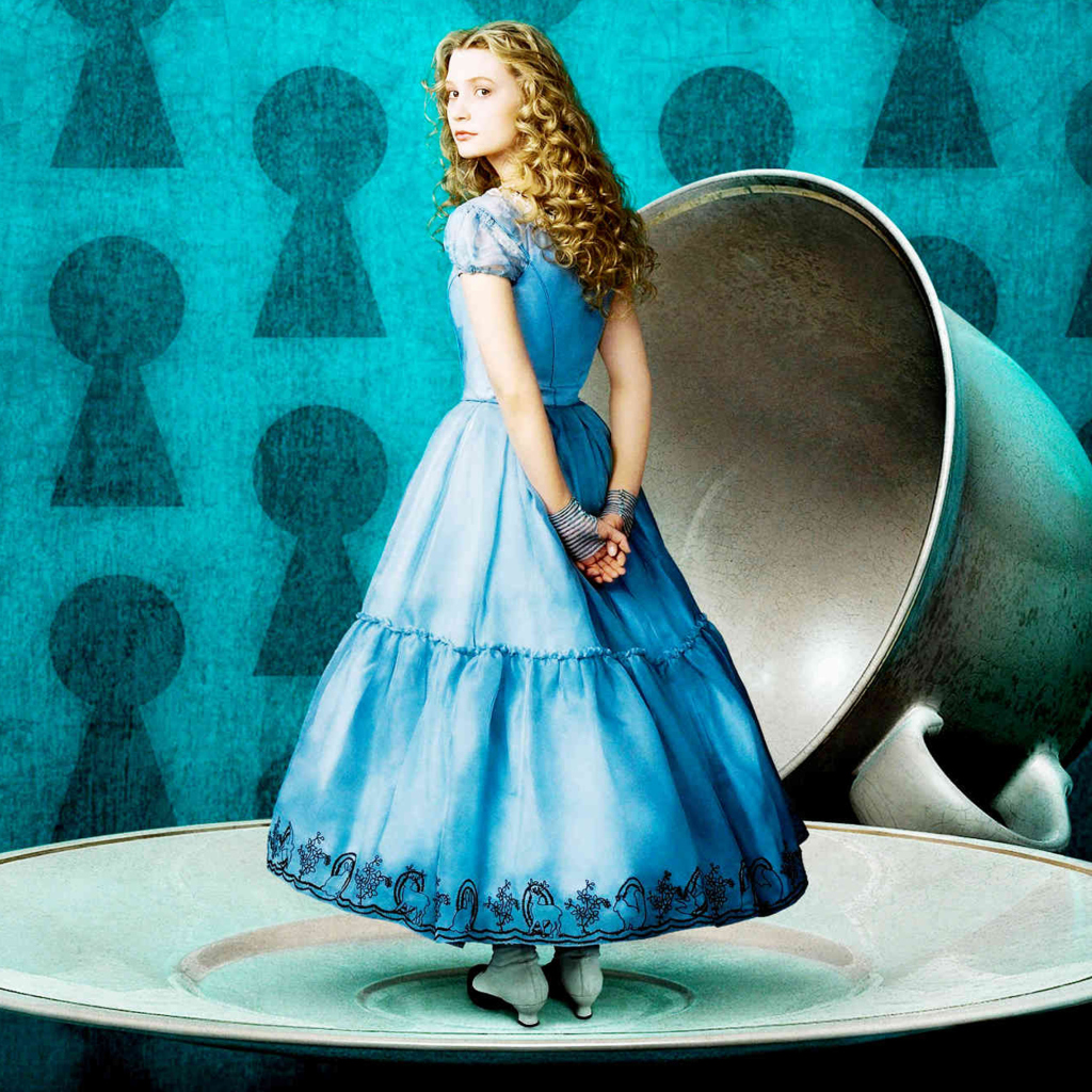Das Alice In Wonderland Wallpaper 1024x1024