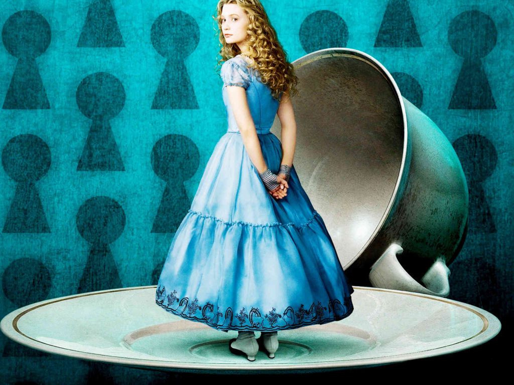 Das Alice In Wonderland Wallpaper 1024x768