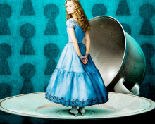 Das Alice In Wonderland Wallpaper 220x176