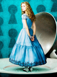 Alice In Wonderland wallpaper 240x320